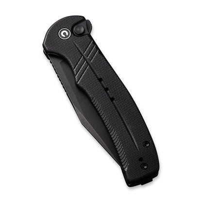 CIVIVI Knives™ Cogent Button Lock C20038E-1 Black G10 14C28N Stainless Steel Pocket Knife