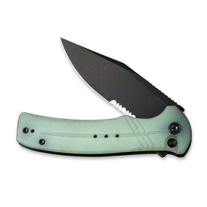 CIVIVI Knives™ Cogent Button Lock C20038E-3 Natural G10 14C28N Stainless Steel Pocket Knife