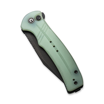 CIVIVI Knives™ Cogent Button Lock C20038E-3 Natural G10 14C28N Stainless Steel Pocket Knife