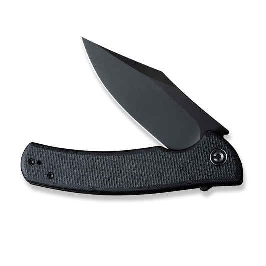CIVIVI Knives™ Sinisys Frame Lock C20039-1 Black Coarse G10 14C28N Stainless Steel Pocket Knife