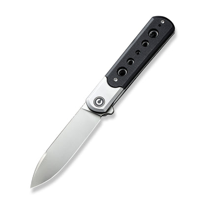 CIVIVI Knives™ Banneret Frame Lock C20040D-2 Black G10 and Stainless Steel Nitro-V Stainless Steel Pocket Knife