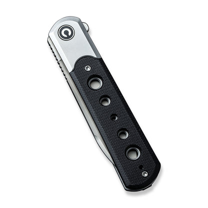 CIVIVI Knives™ Banneret Frame Lock C20040D-2 Black G10 and Stainless Steel Nitro-V Stainless Steel Pocket Knife