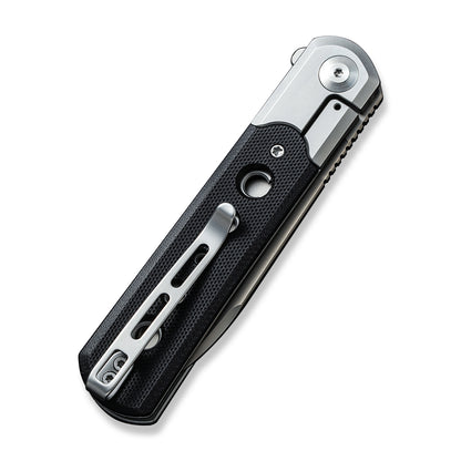 CIVIVI Knives™ Banneret Frame Lock C20040D-2 Black G10 and Stainless Steel Nitro-V Stainless Steel Pocket Knife