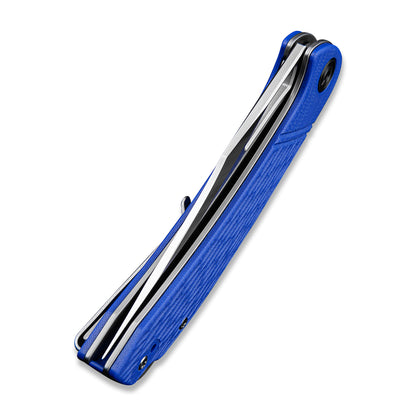 CIVIVI Knives™ Dogma Liner Lock C2005C Blue G10 D2 Stainless Steel Pocket Knife