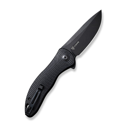 CIVIVI Knives™ Synergy 3 Liner Lock C20075D-1 Black G10 Nitro-V Stainless Steel Pocket Knife