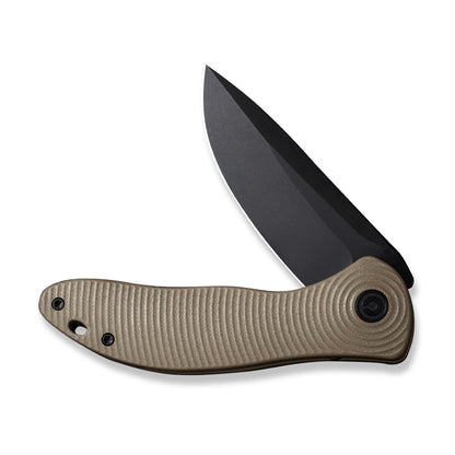 CIVIVI Knives™ Synergy 3 Liner Lock C20075D-2 Tan G10 Nitro-V Stainless Steel Pocket Knife