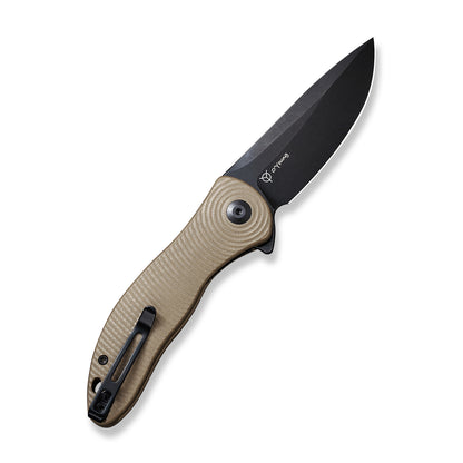 CIVIVI Knives™ Synergy 3 Liner Lock C20075D-2 Tan G10 Nitro-V Stainless Steel Pocket Knife