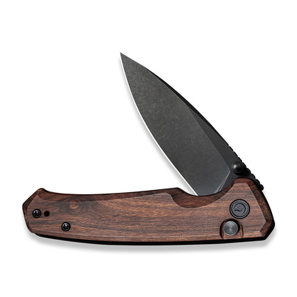 CIVIVI Knives™ Altus Button Lock C20076-3 Cuibourtia Wood Nitro-V Stainless Steel Pocket Knife