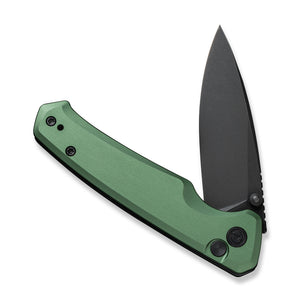 CIVIVI Knives™ Altus Button Lock C20076-5 Green Aluminum Nitro-V Stainless Steel Pocket Knife