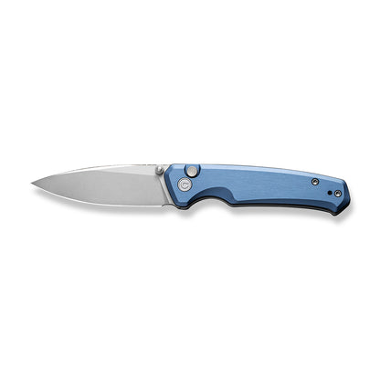 CIVIVI Knives™ Altus Button Lock C20076-6 Blue Aluminum Nitro-V Stainless Steel Pocket Knife