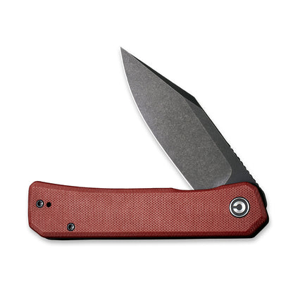 CIVIVI Knives™ Relic Liner Lock C20077B-2 Burgundy G10 Nitro-V Stainless Steel Pocket Knife