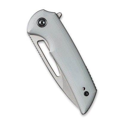 CIVIVI Knives™ Odium Liner Lock C2010A Gray G10 D2 Stainless Steel Pocket Knife