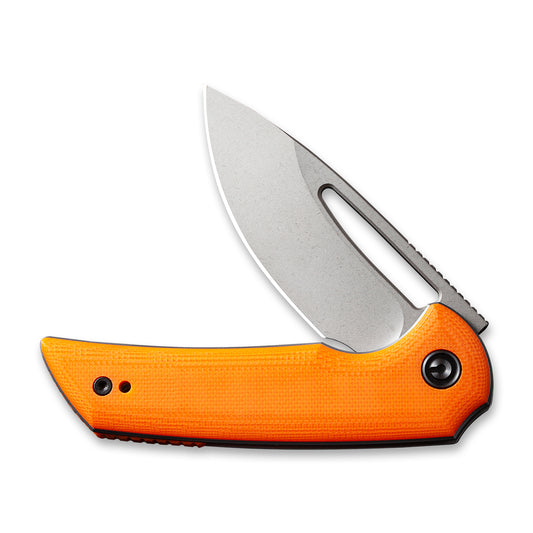 CIVIVI Knives™ Odium Liner Lock C2010B Orange G10 D2 Stainless Steel Pocket Knife