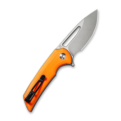 CIVIVI Knives™ Odium Liner Lock C2010B Orange G10 D2 Stainless Steel Pocket Knife