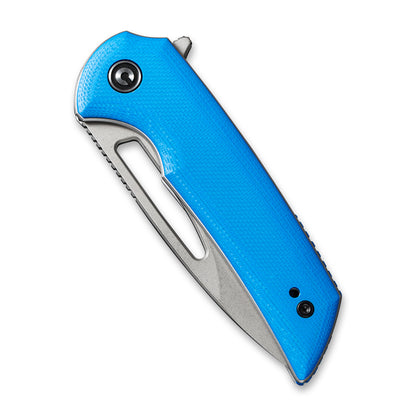 CIVIVI Knives™ Odium Liner Lock C2010C Blue G10 D2 Stainless Steel Pocket Knife