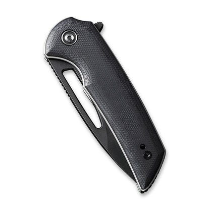 CIVIVI Knives™ Odium Liner Lock C2010E Black G10 D2 Stainless Steel Pocket Knife