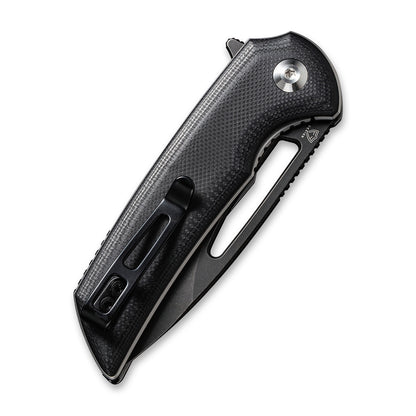 CIVIVI Knives™ Odium Liner Lock C2010E Black G10 D2 Stainless Steel Pocket Knife