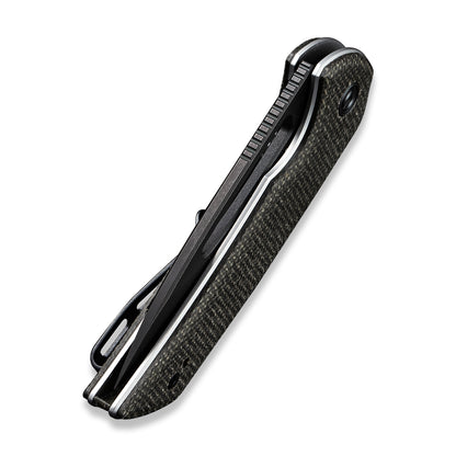 CIVIVI Knives™ Odium Liner Lock C2010G Dark Green Micarta D2 Stainless Steel Pocket Knife