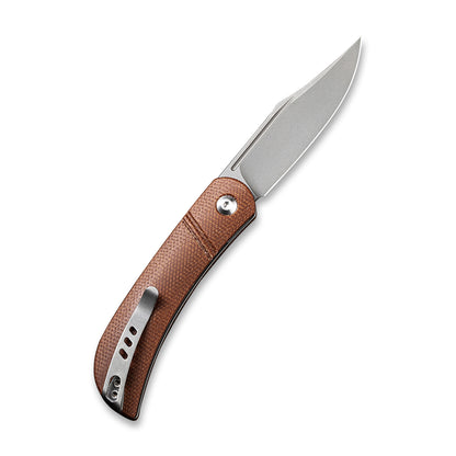 CIVIVI Knives™ Appalachian Drifter C2015A Brown Micarta CPM S35VN Stainless Steel Pocket Knife