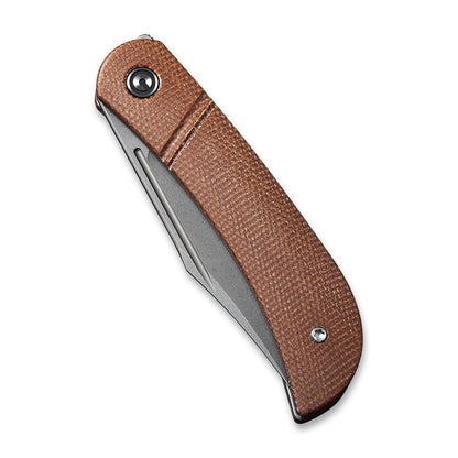 CIVIVI Knives™ Appalachian Drifter C2015A Brown Micarta CPM S35VN Stainless Steel Pocket Knife