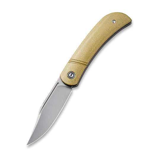 CIVIVI Knives™ Appalachian Drifter C2015B Olive Micarta CPM S35VN Stainless Steel Pocket Knife