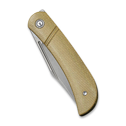 CIVIVI Knives™ Appalachian Drifter C2015B Olive Micarta CPM S35VN Stainless Steel Pocket Knife