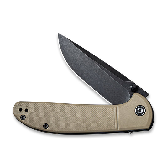 CIVIVI Knives™ Badlands Vagabond Liner Lock C2019A Tan FRN 9Cr18MoV Stainless Steel Pocket Knife