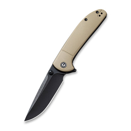 CIVIVI Knives™ Badlands Vagabond Liner Lock C2019A Tan FRN 9Cr18MoV Stainless Steel Pocket Knife