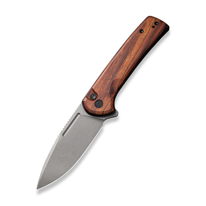 CIVIVI Knives™ Conspirator Button Lock C21006-3 Cuibourtia Wood Nitro-V Stainless Steel Pocket Knife