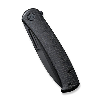 CIVIVI Knives™ Cetos Frame Lock C21025B-2 Black Micarta and Stainless Steel 14C28N Stainless Steel Pocket Knife