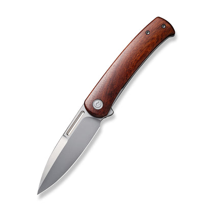 CIVIVI Knives™ Cetos Frame Lock C21025B-4 Cuibourtia Wood and Stainless Steel 14C28N Stainless Steel Pocket Knife