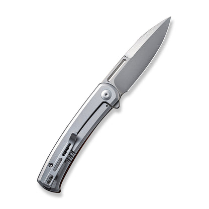 CIVIVI Knives™ Cetos Frame Lock C21025B-4 Cuibourtia Wood and Stainless Steel 14C28N Stainless Steel Pocket Knife