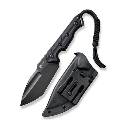 CIVIVI Knives™ Maxwell Fixed Blade C21040-1 Black G10 D2 Semi-Stainless Steel Knife