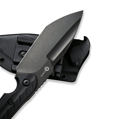 CIVIVI Knives™ Maxwell Fixed Blade C21040-1 Black G10 D2 Semi-Stainless Steel Knife