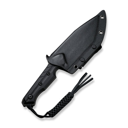 CIVIVI Knives™ Maxwell Fixed Blade C21040-1 Black G10 D2 Semi-Stainless Steel Knife