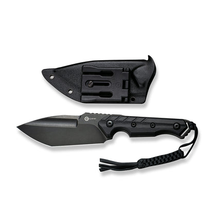 CIVIVI Knives™ Maxwell Fixed Blade C21040-1 Black G10 D2 Semi-Stainless Steel Knife