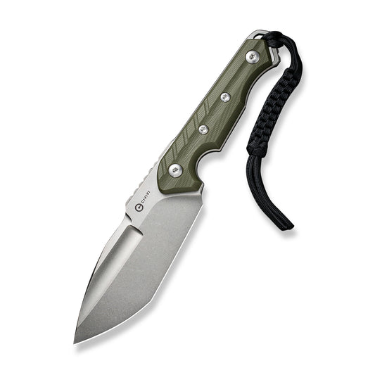 CIVIVI Knives™ Maxwell Fixed Blade C21040-2 OD Green G10 D2 Semi-Stainless Steel Knife
