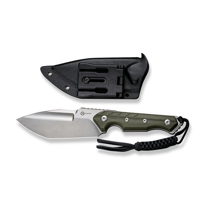 CIVIVI Knives™ Maxwell Fixed Blade C21040-2 OD Green G10 D2 Semi-Stainless Steel Knife
