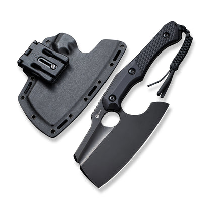 CIVIVI Knives™ Aratra Fixed Blade C21041-1 Black G10 D2 Semi-Stainless Steel Knife