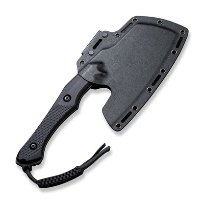 CIVIVI Knives™ Aratra Fixed Blade C21041-1 Black G10 D2 Semi-Stainless Steel Knife