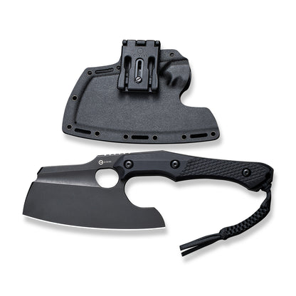 CIVIVI Knives™ Aratra Fixed Blade C21041-1 Black G10 D2 Semi-Stainless Steel Knife