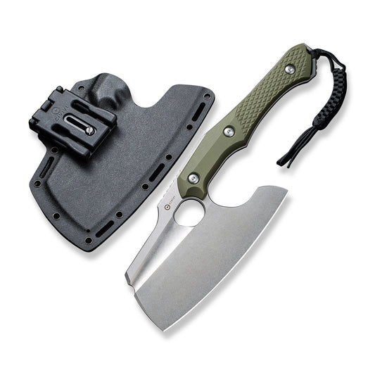 CIVIVI Knives™ Aratra Fixed Blade C21041-2 OD Green G10 D2 Semi-Stainless Steel Knife