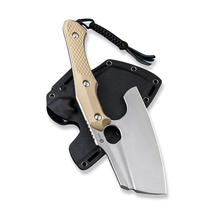 CIVIVI Knives™ Aratra Fixed Blade C21041-3 Tan G10 D2 Semi-Stainless Steel Knife