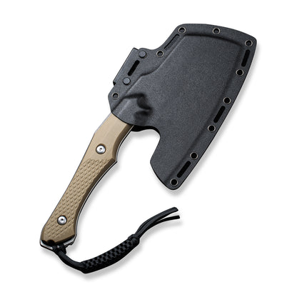 CIVIVI Knives™ Aratra Fixed Blade C21041-3 Tan G10 D2 Semi-Stainless Steel Knife