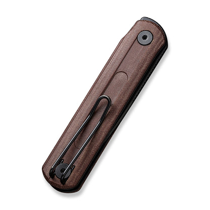 CIVIVI Knives™ Foldis Slip-joint C21044-2 Brown Linen Micarta Nitro-V Stainless Steel Pocket Knife