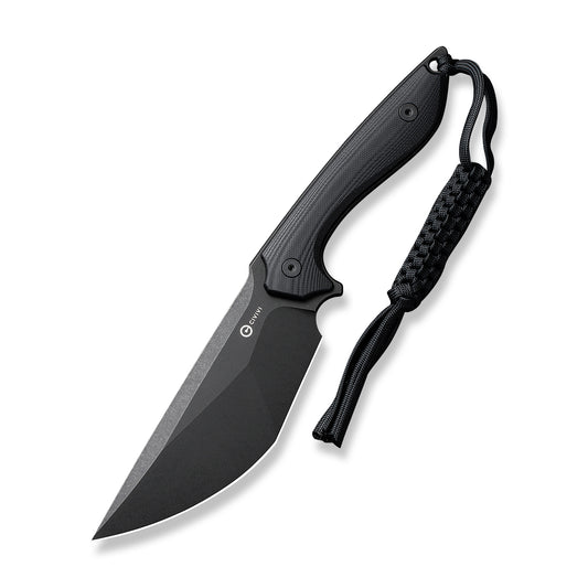 CIVIVI Knives™ Concept 22 Fixed Blade C21047-1 Black G10 D2 Semi-Stainless Steel Knife