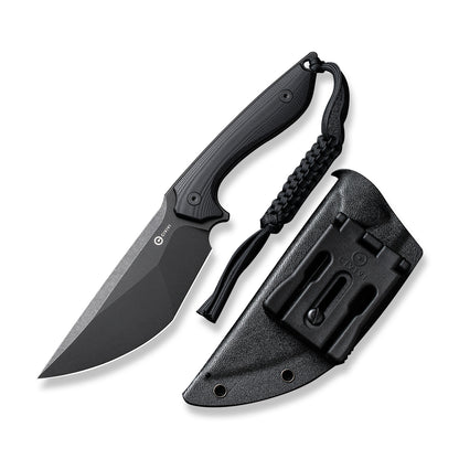 CIVIVI Knives™ Concept 22 Fixed Blade C21047-1 Black G10 D2 Semi-Stainless Steel Knife