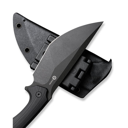 CIVIVI Knives™ Concept 22 Fixed Blade C21047-1 Black G10 D2 Semi-Stainless Steel Knife