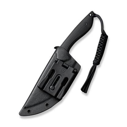 CIVIVI Knives™ Concept 22 Fixed Blade C21047-1 Black G10 D2 Semi-Stainless Steel Knife