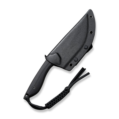 CIVIVI Knives™ Concept 22 Fixed Blade C21047-1 Black G10 D2 Semi-Stainless Steel Knife